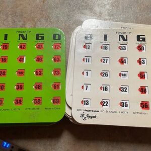 Regal Bingo Cards Set